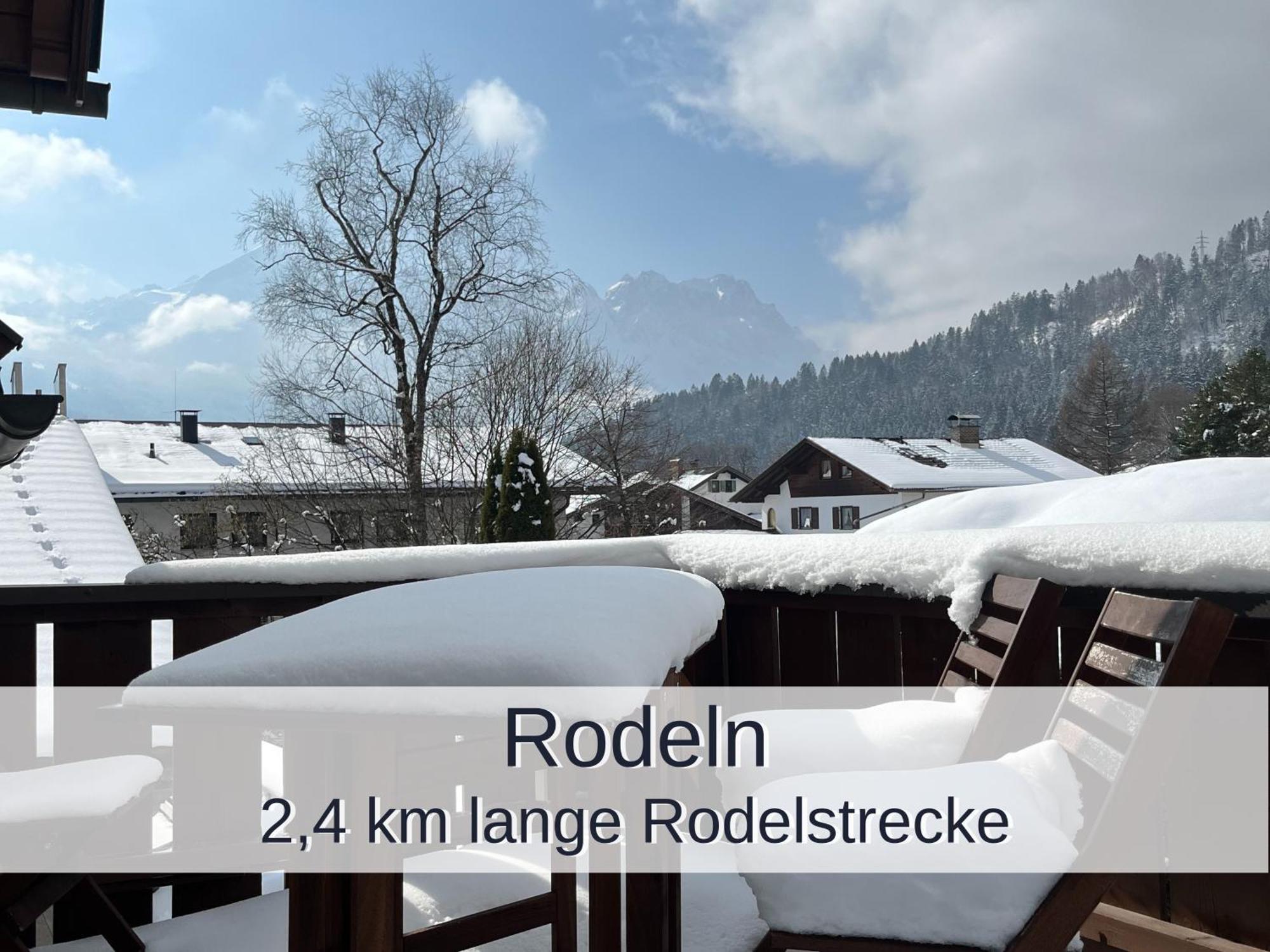 Ferienwohnung Rambold Sonnenterrasse Garmisch-Partenkirchen Dış mekan fotoğraf